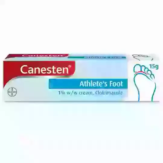 Canesten Athletes Foot Dual Action Cream 15g